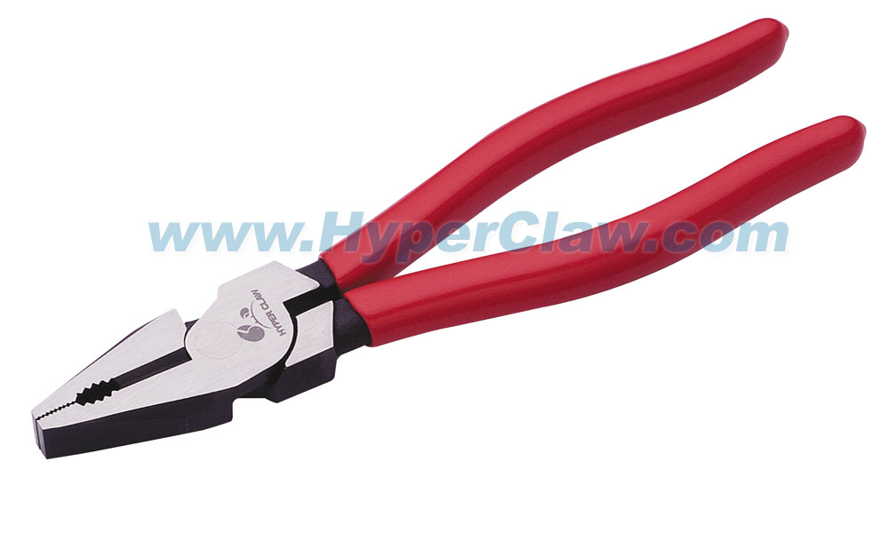 Parallel Action Flat Nose Pliers Brass Jaw with PVC Coated Handles